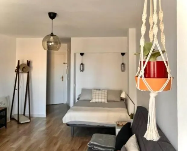 Acogedor Estudio 650 M De Playa